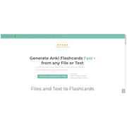 AnkiDecks — AI Flashcard Generator for Rapid Study Conversion